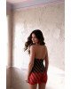 Бодістокінг Passion BS117 black/red Бодістокінг Passion BS117 black/red