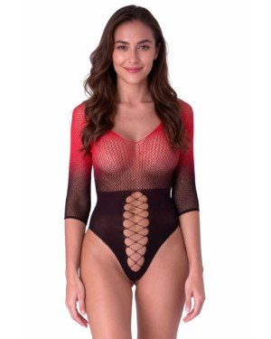 Бодістокінг Passion BS118 black/red