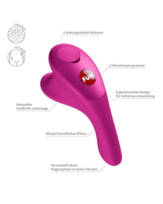 Вібратор на палець Fun Factory Be One Magenta