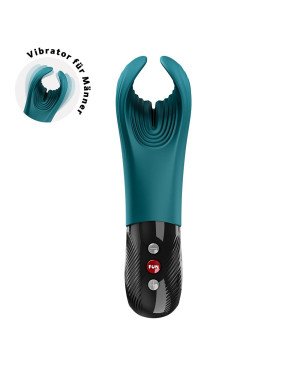 Вібратор для пеніса Fun Factory MANTA Bottle Green, підходить для парних ігор