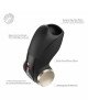 Мастурбатор для головки пеніса Fun Factory COBRA LIBRE II Black, 2 мотори, гра без рук