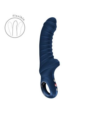 Вібратор для точки G Fun Factory TIGER Nightblue, ребристий, підходить для анальної стимуляції