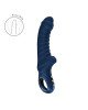 Вібратор для точки G Fun Factory TIGER Nightblue, ребристий, підходить для анальної стимуляції
