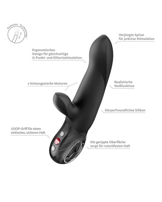 Пульсатор Fun Factory Bi Stronic Arc Black