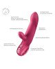 Пульсатор Fun Factory Bi Stronic Arc Raspberry