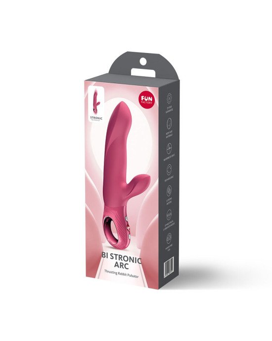 Пульсатор Fun Factory Bi Stronic Arc Raspberry