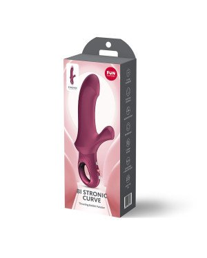 Пульсатор Fun Factory Bi Stronic Curve Wine Red Пульсатор Fun Factory Bi Stronic Curve Wine Red