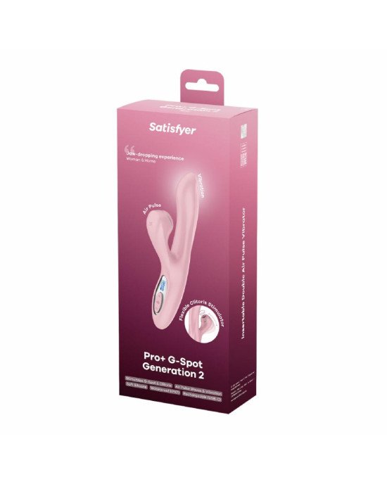 Вакуумний вібратор-кролик Satisfyer Pro+ G-Spot Generation 2 Pink