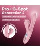 Вакуумний вібратор-кролик Satisfyer Pro+ G-Spot Generation 2 Pink