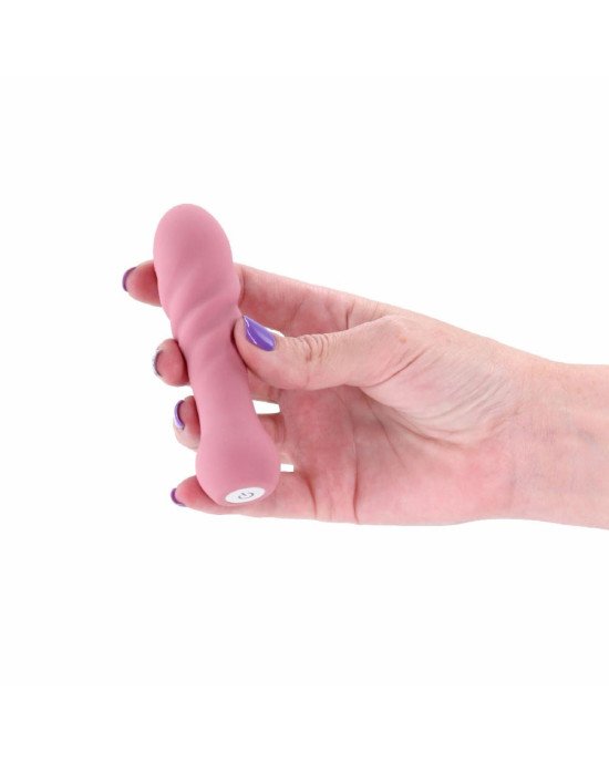 Мінівібратор NS Novelties X&O's - Love - Dusty Rose Мінівібратор NS Novelties X&O's - Love - Dusty Rose