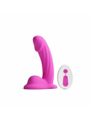 Ділдо з вібрацією NS Novelties Colours - Curve - Vibrating - 5