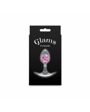 Анальна пробка NS Novelties Cosmic Glams - Small - Pink Анальна пробка NS Novelties Cosmic Glams - Small - Pink