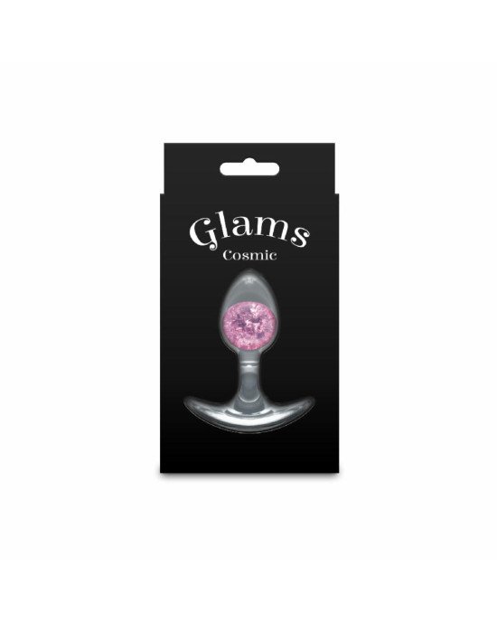 Анальна пробка NS Novelties Cosmic Glams - Small - Pink Анальна пробка NS Novelties Cosmic Glams - Small - Pink