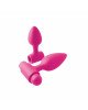 Анальна пробка з вібрацією NS Novelties INYA - Vibe-O-Spades -Pink Анальна пробка з вібрацією NS Novelties INYA - Vibe-O-Spades -Pink