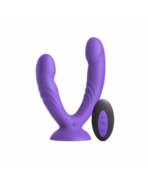 Подвійний ділдо з вібрацією NS Novelties INYA - Duet - Purple