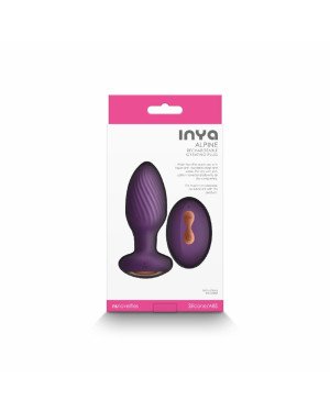 Анальна пробка з вібрацією NS Novelties INYA - Alpine - Purple