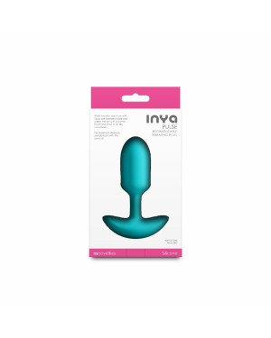 Анальна пробка з вібрацією NS Novelties INYA - Pulse - Teal