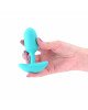 Анальна пробка з вібрацією NS Novelties INYA - Pulse - Teal Анальна пробка з вібрацією NS Novelties INYA - Pulse - Teal