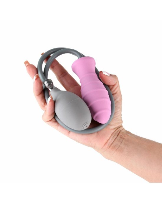 Надувна анальна пробка NS Novelties INYA - InflataPlay - Pink Надувна анальна пробка NS Novelties INYA - InflataPlay - Pink
