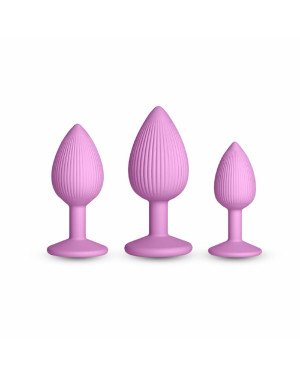 Набір анальних пробок NS Novelties INYA - Triple Ace Kit - Blush