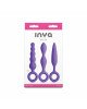 Набір анальних іграшок NS Novelties INYA - Trio Kit - Purple Набір анальних іграшок NS Novelties INYA - Trio Kit - Purple