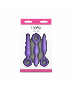 Набір анальних іграшок NS Novelties INYA - Trio Kit - Purple Набір анальних іграшок NS Novelties INYA - Trio Kit - Purple