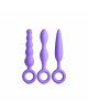 Набір анальних іграшок NS Novelties INYA - Trio Kit - Purple Набір анальних іграшок NS Novelties INYA - Trio Kit - Purple