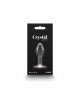 Скляна анальна пробка NS Novelties Crystal - Desires - Red Heart - Small Скляна анальна пробка NS Novelties Crystal - Desires - Red Heart - Small