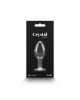 Скляна анальна пробка NS Novelties Crystal - Desires - Red Heart - Medium Скляна анальна пробка NS Novelties Crystal - Desires - Red Heart - Medium