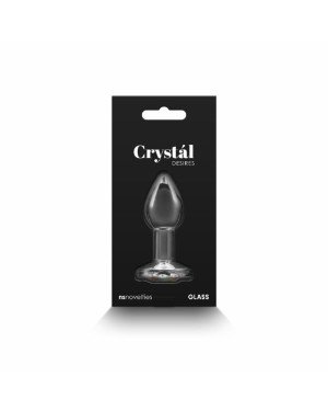 Скляна анальна пробка NS Novelties Crystal - Desires - Rainbow Gem - Small Скляна анальна пробка NS Novelties Crystal - Desires - Rainbow Gem - Small