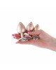 Набір анальних пробок NS Novelties Rear Assets - Trainer Kit - Iridescent Champagne - Clear Gem Набір анальних пробок NS Novelties Rear Assets - Trainer Kit - Iridescent Champagne - Clear Gem