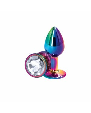 Анальна пробка NS Novelties Rear Assets - Multicolor - Small - Clear