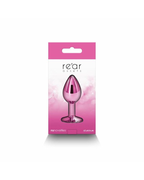 Анальна пробка NS Novelties Rear Assets - Small - Pink Анальна пробка NS Novelties Rear Assets - Small - Pink