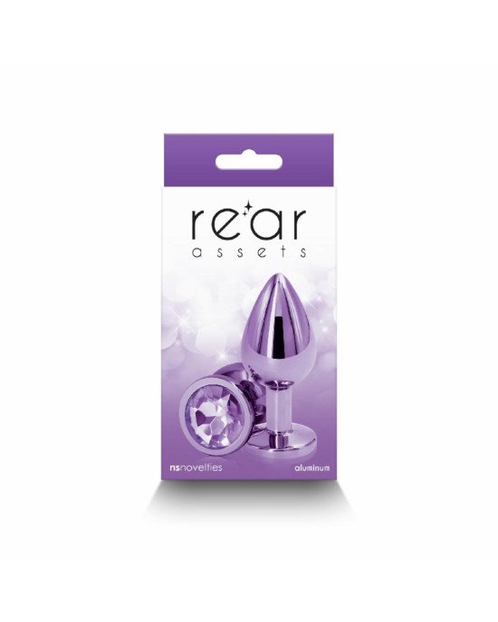 Анальна пробка NS Novelties Rear Assets - Medium - Purple
