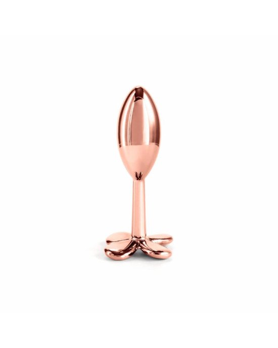 Анальна пробка NS Novelties Rear Assets - Clover - Rose Gold Анальна пробка NS Novelties Rear Assets - Clover - Rose Gold