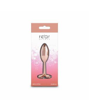Анальна пробка NS Novelties Rear Assets - Clover - Rose Gold Анальна пробка NS Novelties Rear Assets - Clover - Rose Gold