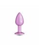 Анальна пробка NS Novelties Rear Assets - Iridescent Pink - Small - Pink Анальна пробка NS Novelties Rear Assets - Iridescent Pink - Small - Pink
