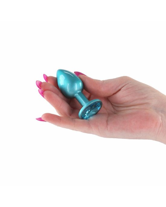 Анальна пробка NS Novelties Rear Assets - Iridescent Teal - Small - Teal