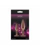 Набір анальних пробок NS Novelties Rear Assets - Tapered Trainer Kit - Rose Gold - Pink Набір анальних пробок NS Novelties Rear Assets - Tapered Trainer Kit - Rose Gold - Pink