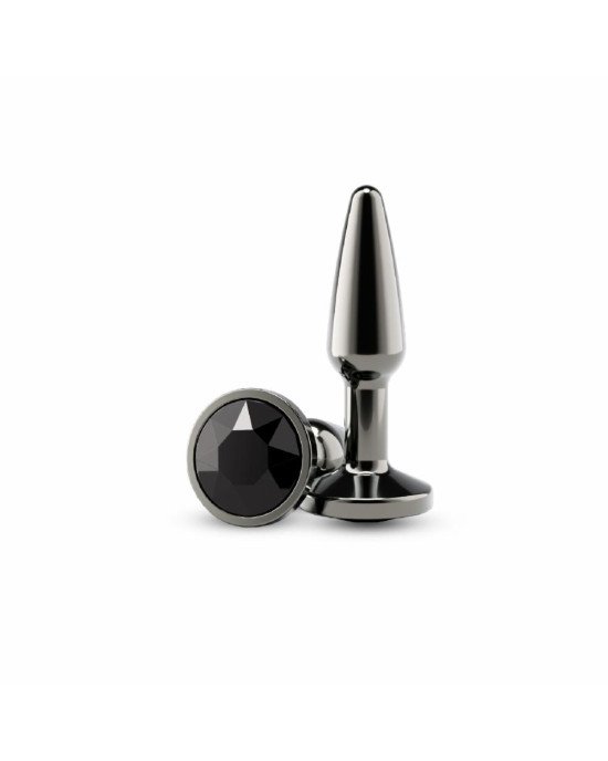 Анальна пробка NS Novelties Rear Assets - Tapered - Small - Gunmetal - Black Анальна пробка NS Novelties Rear Assets - Tapered - Small - Gunmetal - Black