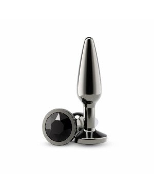 Анальна пробка NS Novelties Rear Assets - Tapered - Medium - Gunmetal - Black