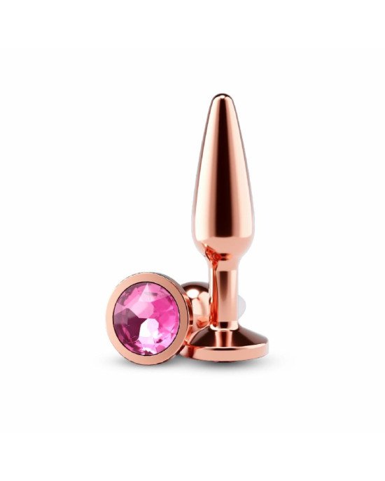 Анальна пробка NS Novelties Rear Assets - Tapered - Medium - Rose Gold - Pink Анальна пробка NS Novelties Rear Assets - Tapered - Medium - Rose Gold - Pink