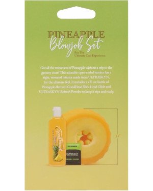 Набір для мінету Doc Johnson GoodHead Pineapple Blowjob Set Набір для мінету Doc Johnson GoodHead Pineapple Blowjob Set