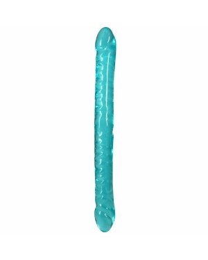 Фалоімітатор двосторонній Doc Johnson Crystal Jellies Double Dong