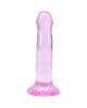 Набір фалоімітаторів Doc Johnson Crystal Jellies - Dong Starter Set - Purple, Pink, Green Набір фалоімітаторів Doc Johnson Crystal Jellies - Dong Starter Set - Purple, Pink, Green