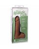 Фалоімітатор Doc Johnson The Realistic Cock ULTRASKYN - 8 Inch with Balls Caramel Фалоімітатор Doc Johnson The Realistic Cock ULTRASKYN - 8 Inch with Balls Caramel