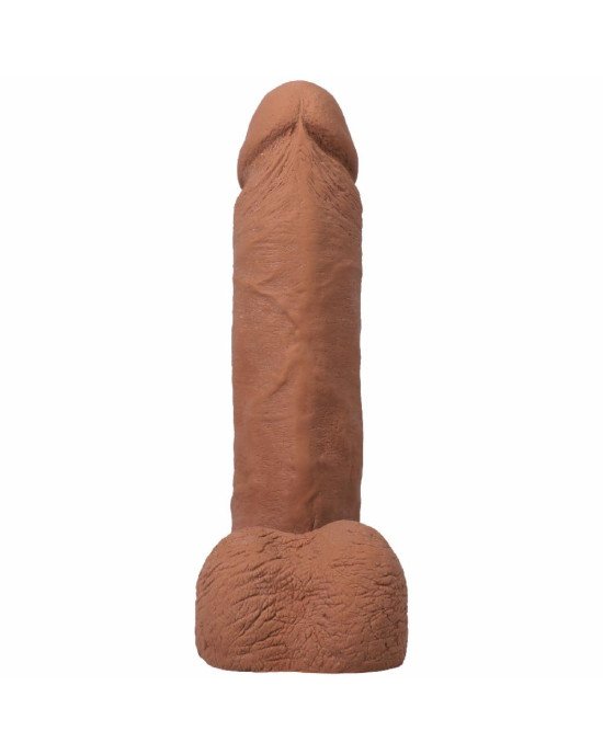 Фалоімітатор Doc Johnson The Realistic Cock ULTRASKYN - 8 Inch with Balls Caramel Фалоімітатор Doc Johnson The Realistic Cock ULTRASKYN - 8 Inch with Balls Caramel
