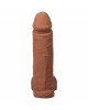 Фалоімітатор Doc Johnson The Realistic Cock ULTRASKYN - 8 Inch with Balls Caramel Фалоімітатор Doc Johnson The Realistic Cock ULTRASKYN - 8 Inch with Balls Caramel