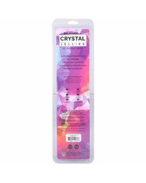 Фалоімітатор двосторонній Doc Johnson Crystal Jellies 12 Фалоімітатор двосторонній Doc Johnson Crystal Jellies 12