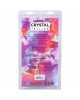 Фалоімітатор Doc Johnson Crystal Jellies - 7 Inch Realistic Cock with Balls - Teal